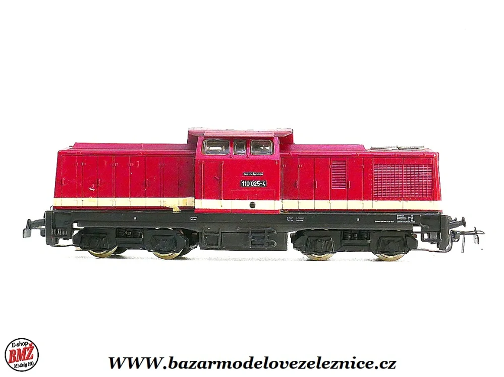 PIKO DDR - DC - Dieselová lokomotiva BR 110 025 DR - HO