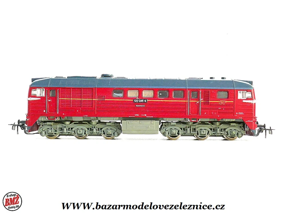Piko DDR - DC - Dieselová lokomotiva BR 120 245 DR - HO