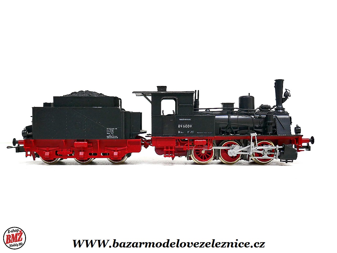 Rowa - DC - Parní lokomotiva BR 89 6009 DR - HO