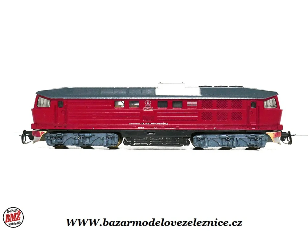 BTTB - Dieselová lokomotiva T 679 2002 ČSD - TT