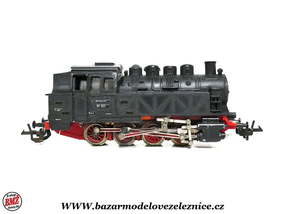 Zeuke - DC - Parní lokomotiva BR 81 001 DR - TT