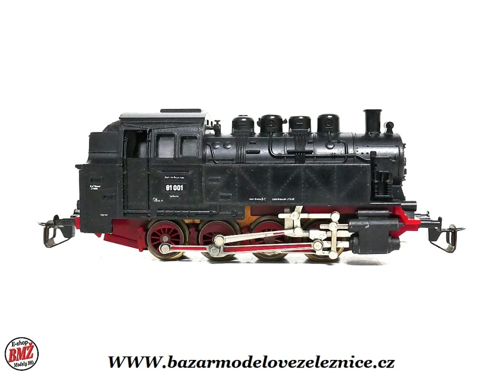 BTTB - Parní lokomotiva BR 81 001 DR - TT