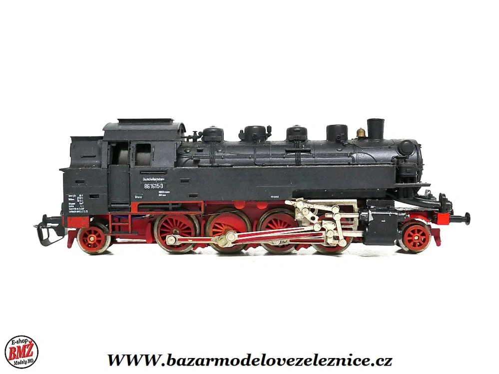 BTTB - Parní lokomotiva BR 86 1615 DR - TT