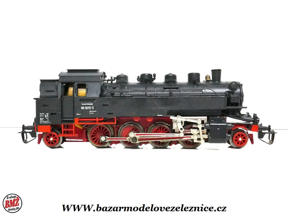 BTTB - Parní lokomotiva BR 86 1615 DR - TT