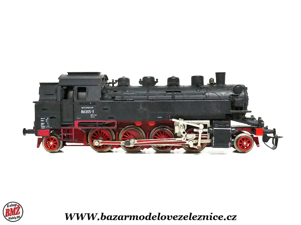 BTTB - Parní lokomotiva BR 86 1615 DR - TT