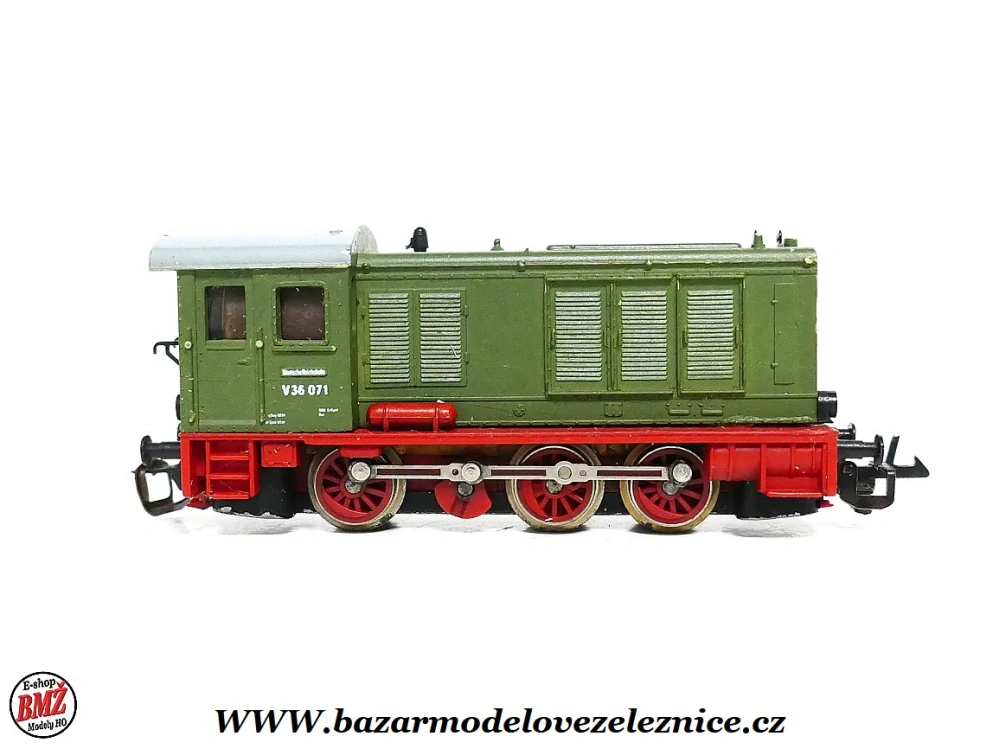 BTTB - Dieselová lokomotiva V 36 021 DR - TT