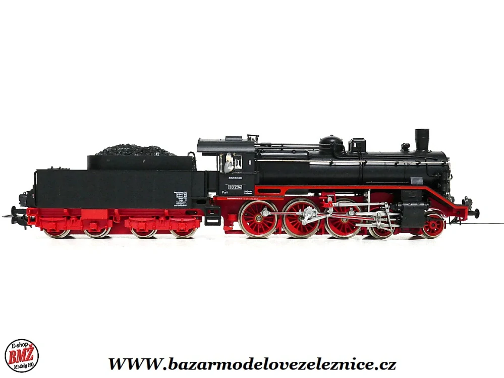 Piko DDR - DC - Parní lokomotiva BR 38 234 DR - HO