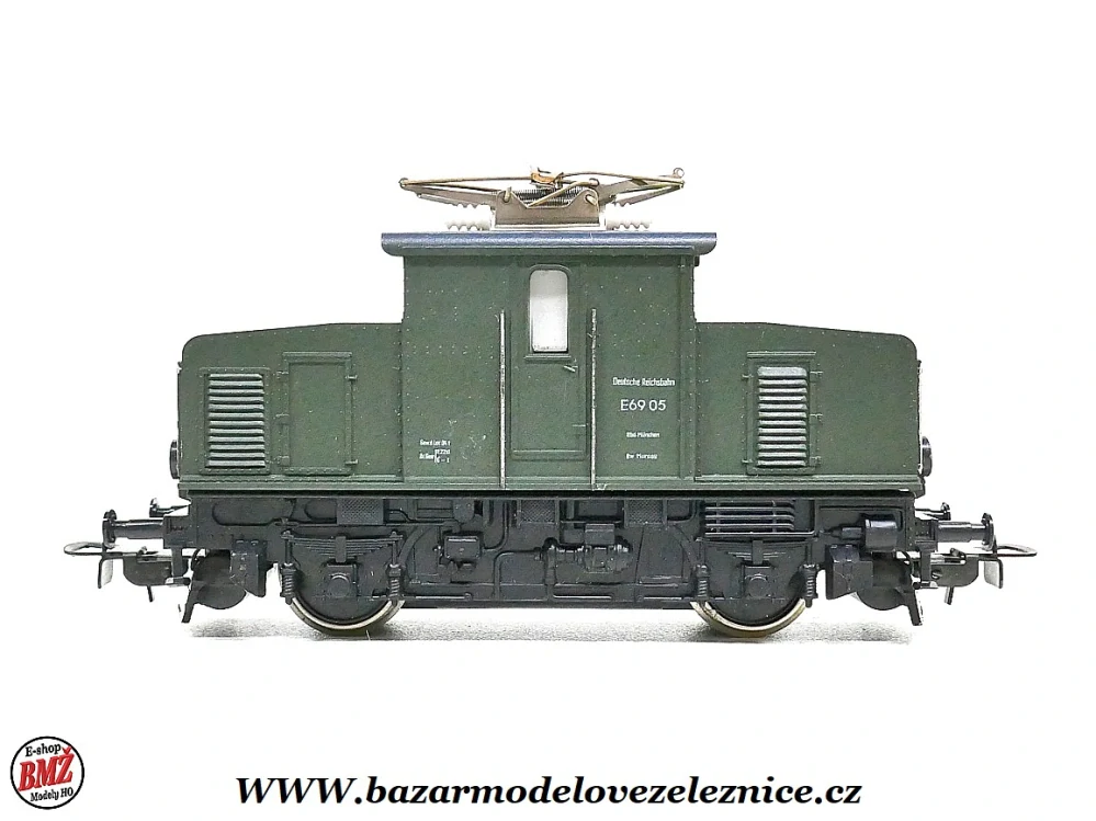 PIKO DDR - DC - Elektrická lokomotiva E 69 05 DB -HO