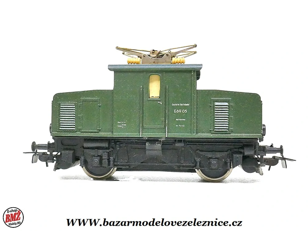 PIKO DDR - DC - Elektrická lokomotiva E 69 05 DB -HO