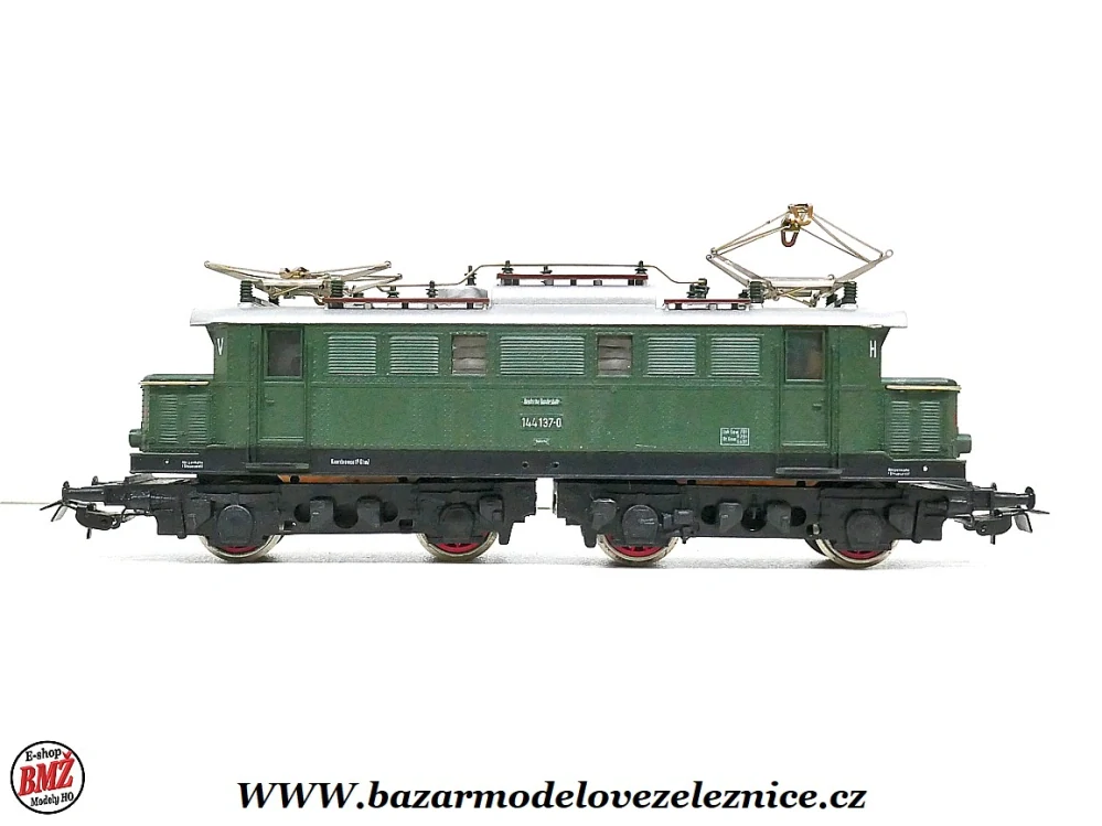 PIKO DDR - DC - Elektrická lokomotiva BR 144 137 DR -HO