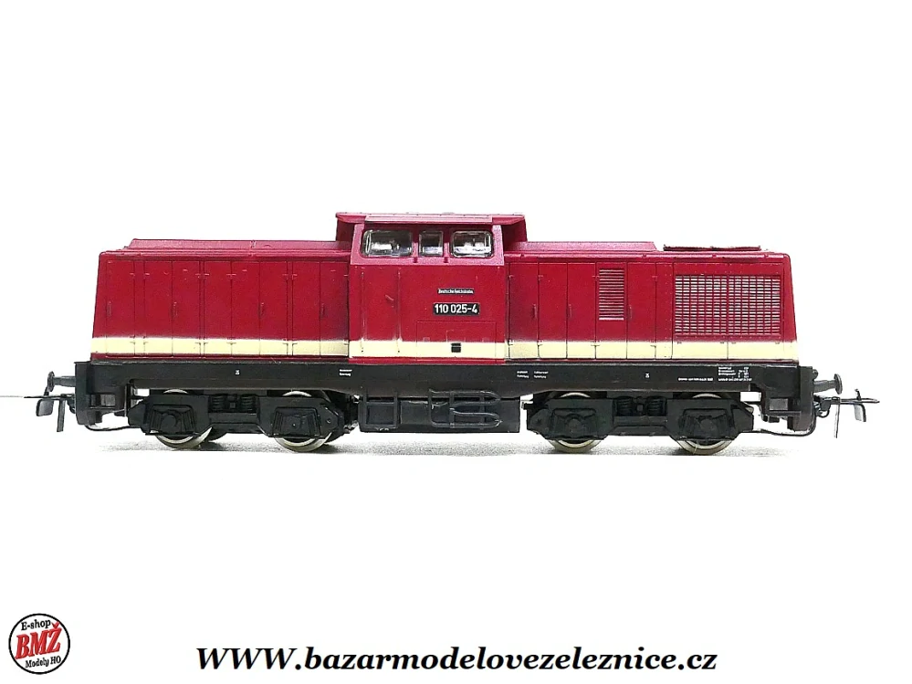 Piko DDR - DC - Dieselová lokomotiva BR 110 025 DR - HO