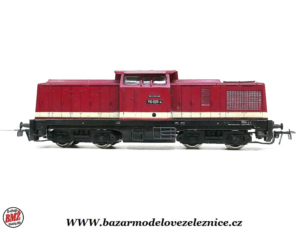 Piko DDR - DC - Dieselová lokomotiva BR 110 025 DR - HO