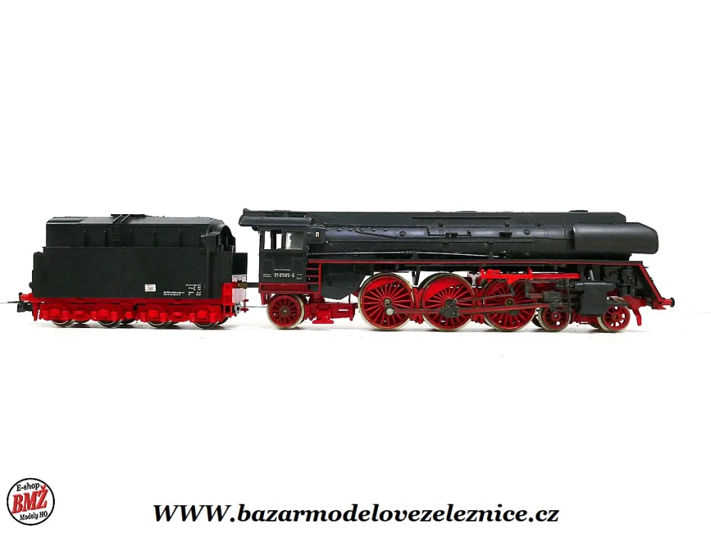 Piko DDR - DC - Parní lokomotiva BR 01 0505 DR  - HO