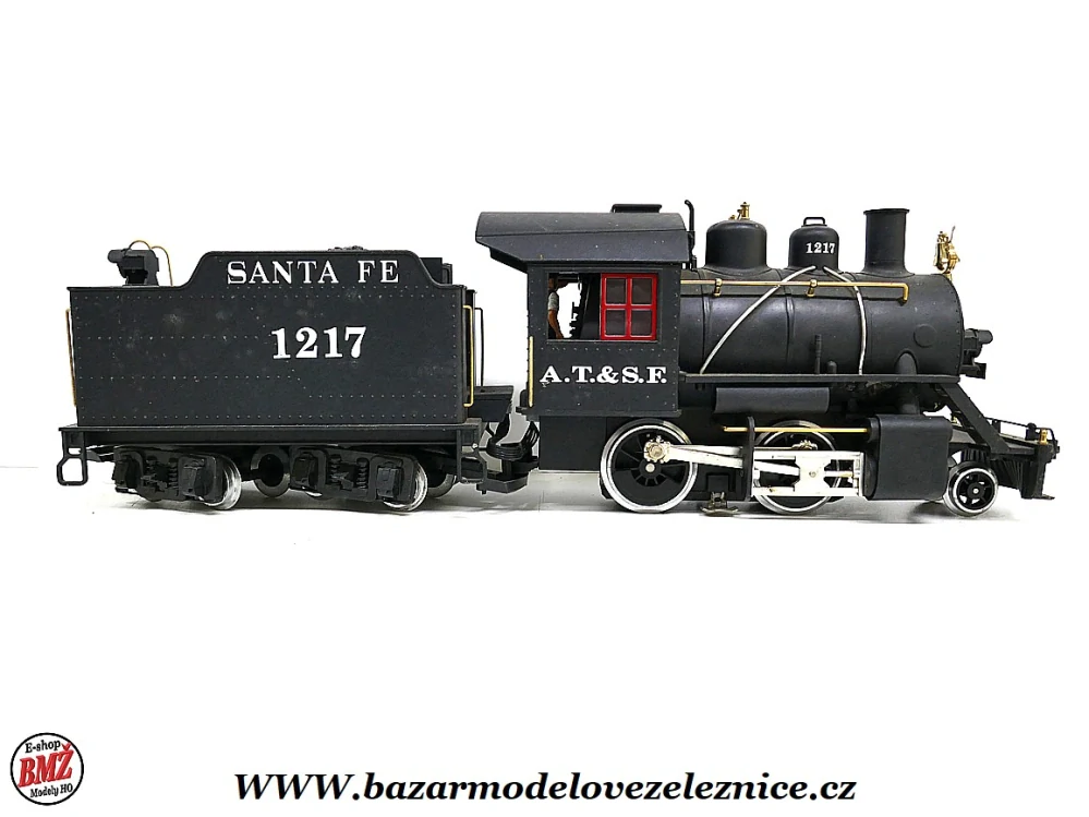 LGB - DCC + kouř - Parní lokomotiva ATSF Santa Fe - G