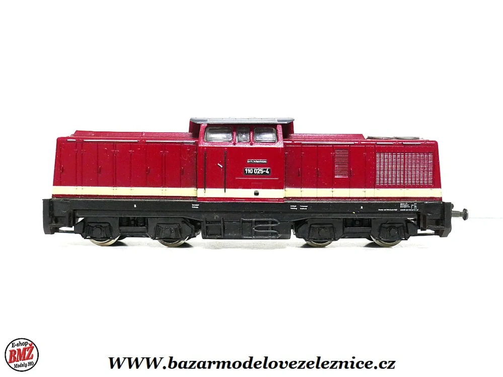 Piko DDR - DC - Dieselová lokomotiva BR 110 025 DR - HO