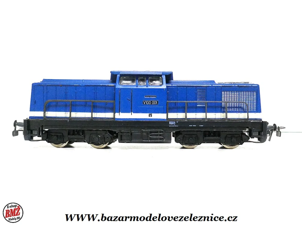 Piko DDR - DC - Dieselová lokomotiva V 100 001 DR - HO