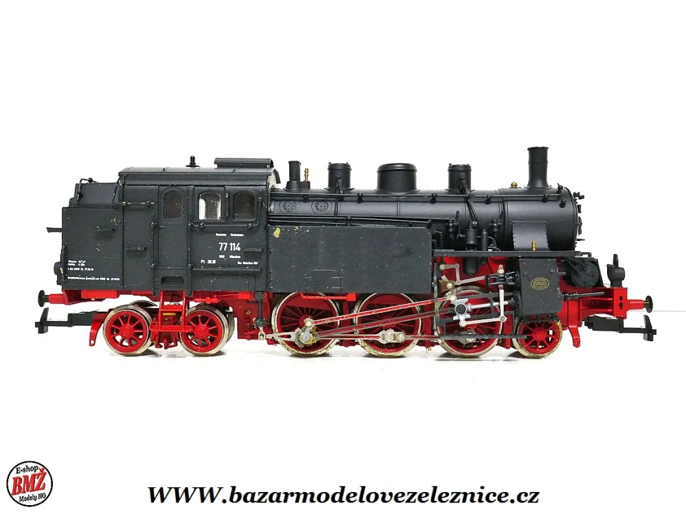 Rivarossi - DC - Parní lokomotiva BR 77 114 DR - HO