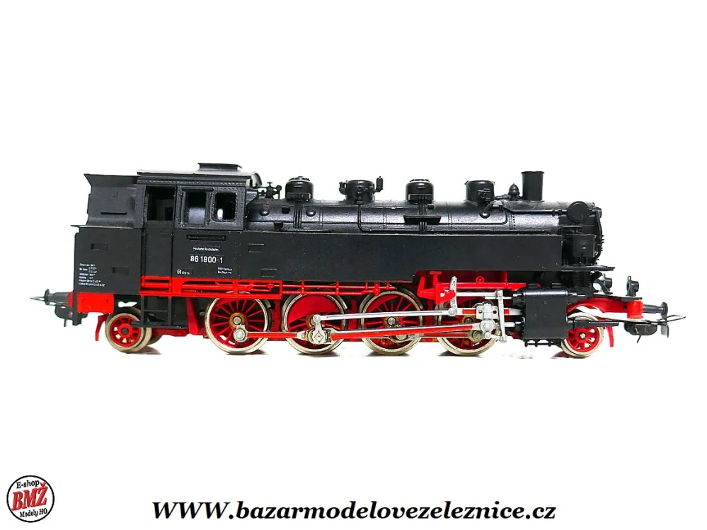 Piko DDR - DC - Parní lokomotiva BR 86 1800 DR - HO