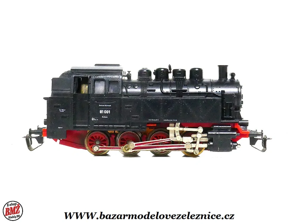 BTTB - Parní lokomotiva BR 81 001 DR - TT