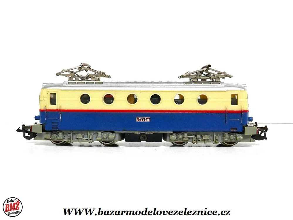 BTTB - Elektrická lokomotiva E 499 ČSD - TT