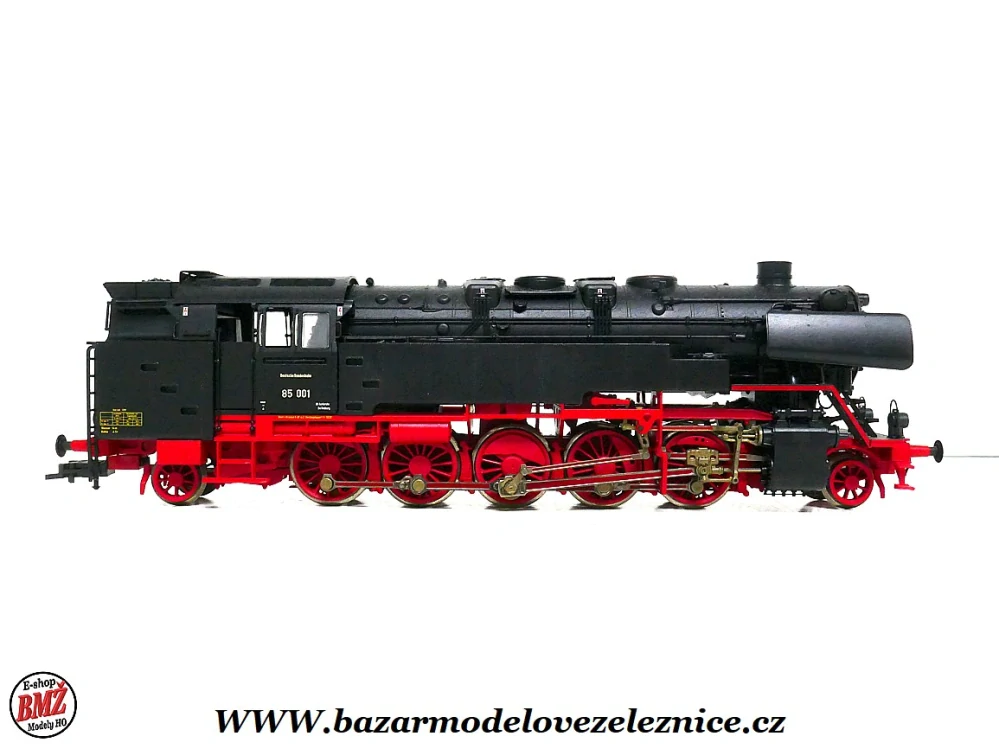 Roco -DCC + ZVUK + KOUŘ - Parní lokomotiva BR 85 001 DB - HO