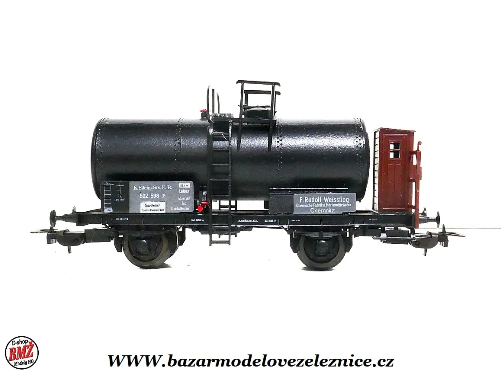 Sachsenmodelle - Cisternový vůz K.S.S.E.B. - HO
