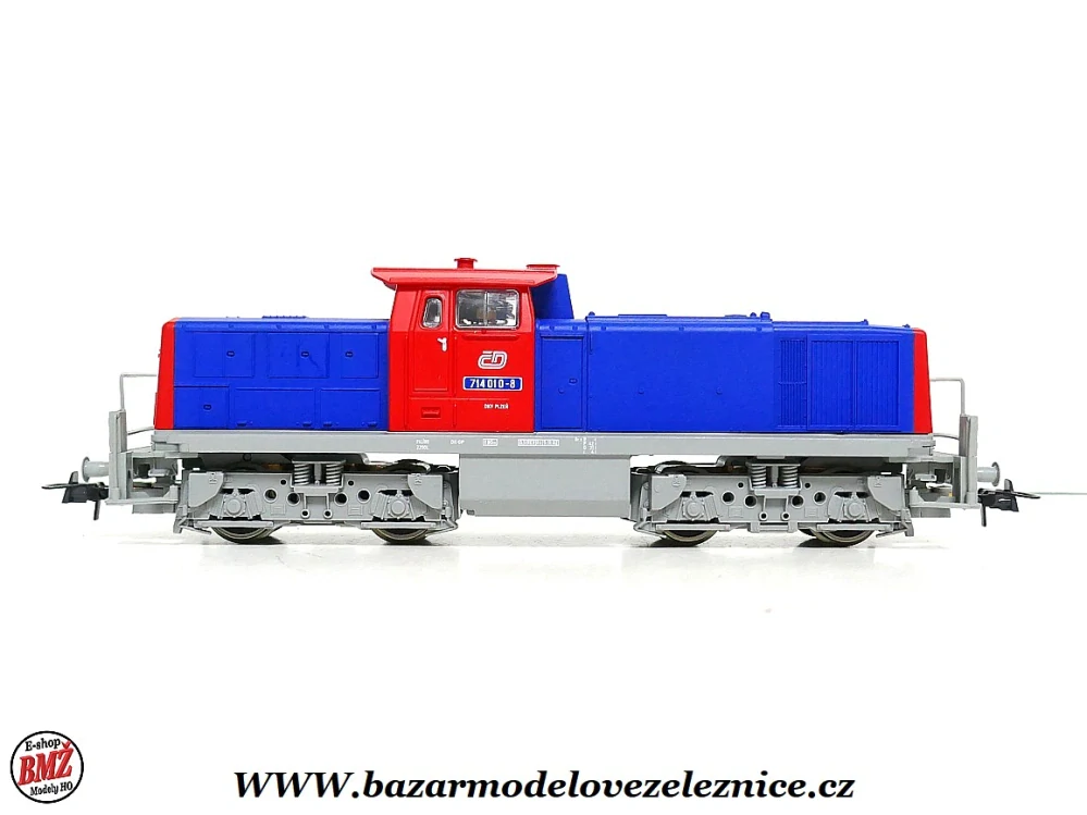 Roco - DCC - Dieselová lokomotiva 714 010 ČD - HO