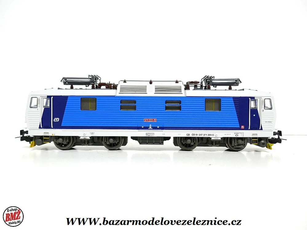 Nové Piko - DSS - Elektrická lokomotiva 371.201 - ČD - HO