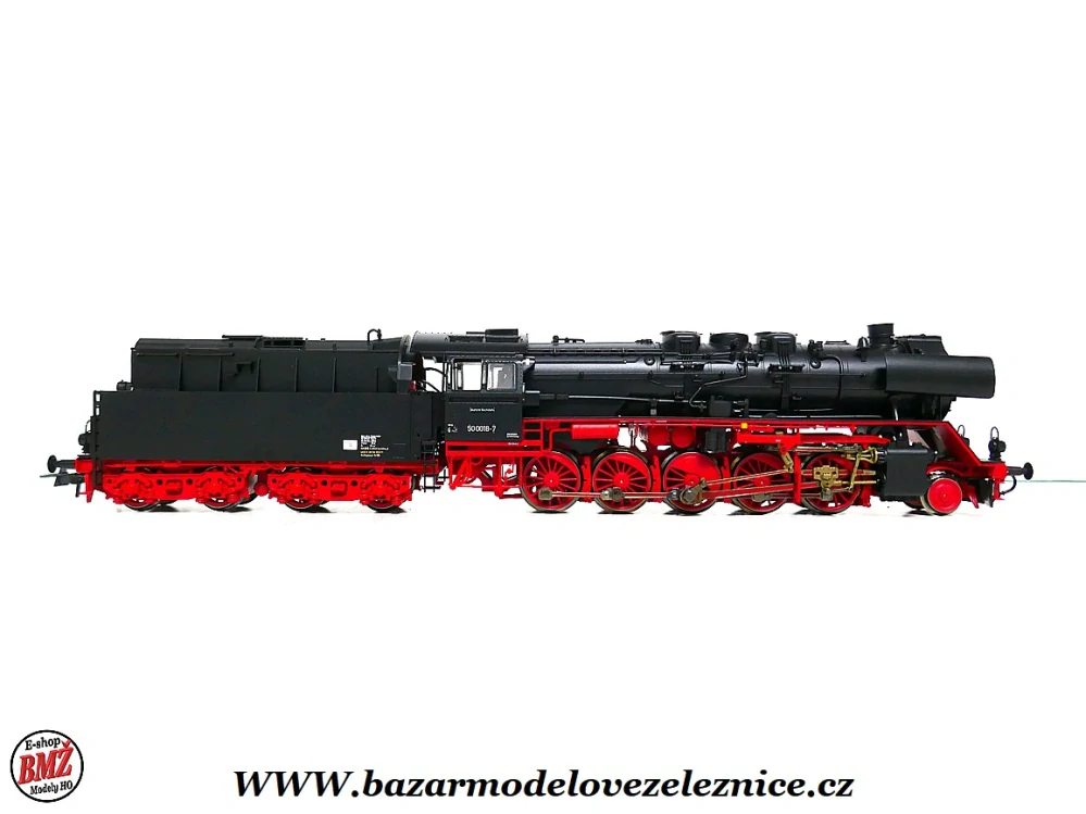 Roco -DSS - Parní lokomotiva BR 50 0018 DR - HO