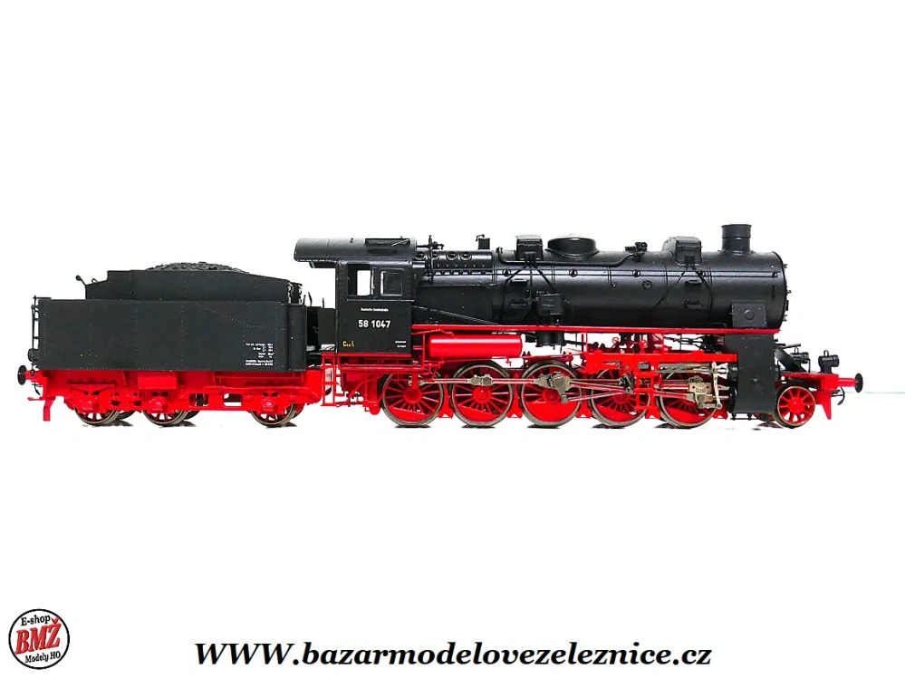 Rivarossi - DSS - Parní lokomotiva BR 58 1040 DR - HO