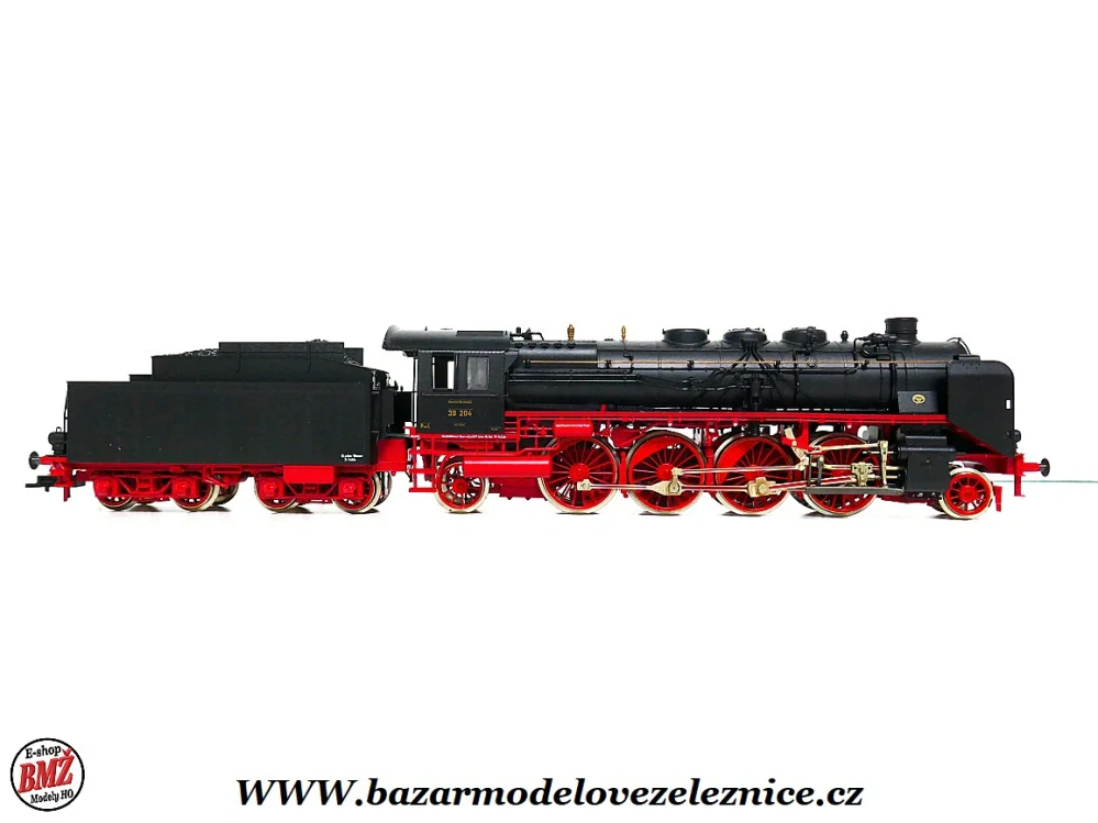 Fleischmann - DC - Parní lokomotiva BR 39 204 DRG - HO
