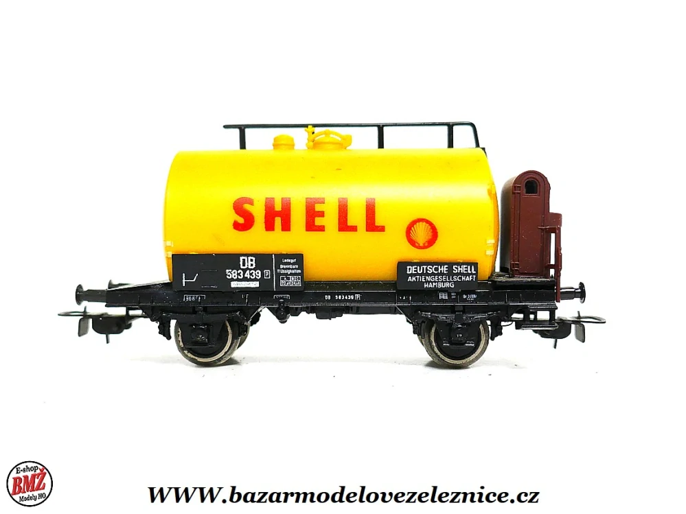 Piko DDR - Cisternový vůz DB - SHELL  - HO