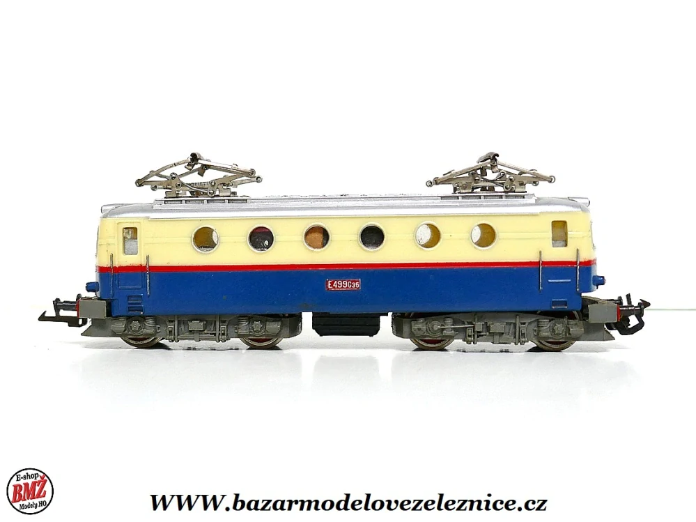 Zeuke - Elektrická lokomotiva E 499 001 ČSD - TT