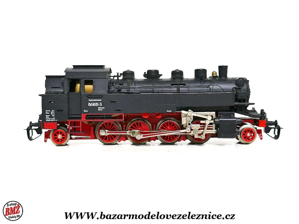 BTTB - Parní lokomotiva BR 86 1615 DR - TT