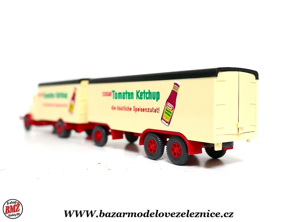 Wiking -Bussing s přívěsem -  HO