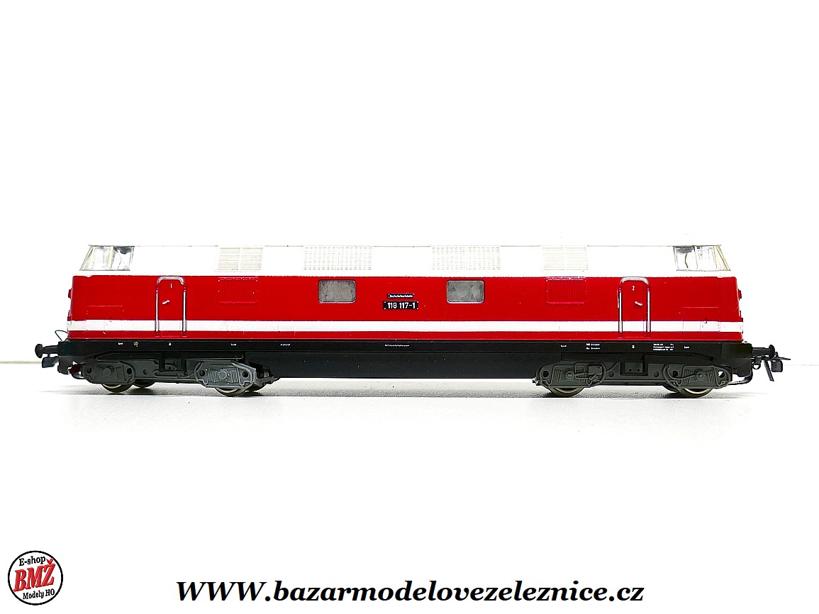 Piko DDR - DC - Dieselová lokomotiva BR 118 117 DR - HO