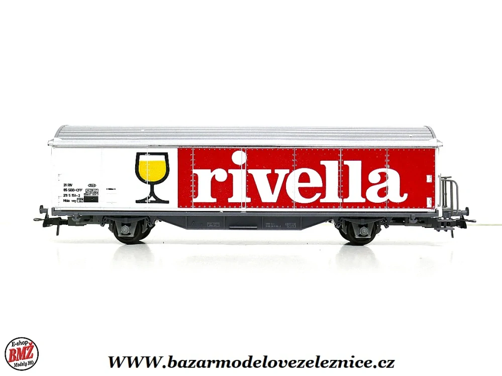Roco - Krytý vůz SBB RIVELLA - HO
