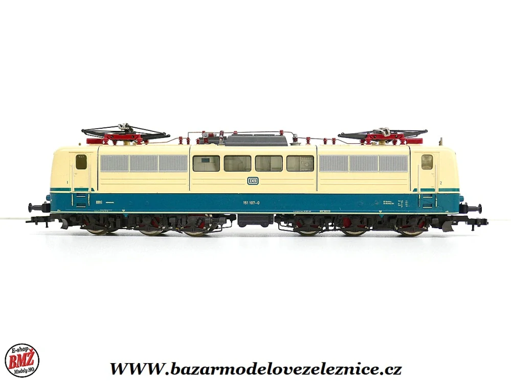 Fleischmann - DC - Elektrická lokomotiva BR 151 107 DB -  HO
