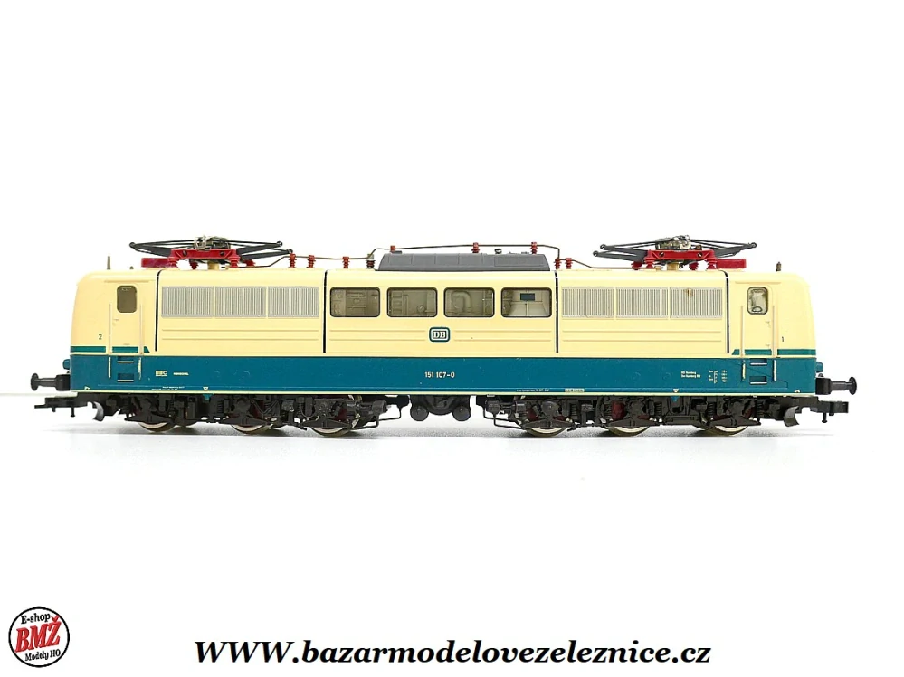 Fleischmann - DC - Elektrická lokomotiva BR 151 107 DB -  HO
