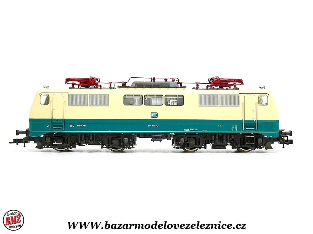 Fleischmann - DC - Elektrická lokomotiva BR 111 205 DB -  HO