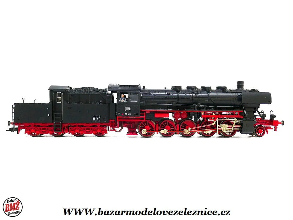 Fleischmann - DC - Parní lokomotiva BR 50 411 DB - HO