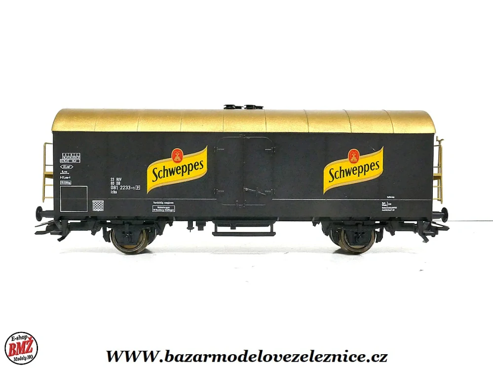Fleischmann - Chladírenský vůz DB SCHWEPPES - HO