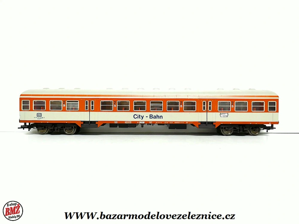 Fleischmann - Osobní vůz DB CITY BAHN 2 tř - HO
