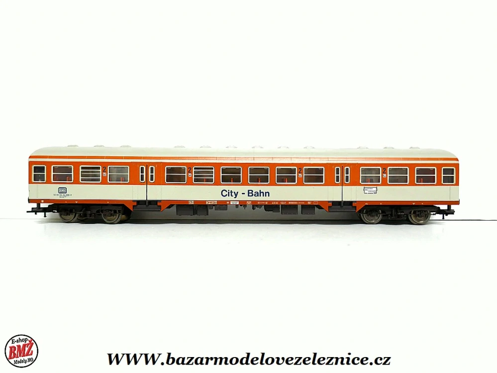 Fleischmann - Osobní vůz DB CITY BAHN 2 tř - HO