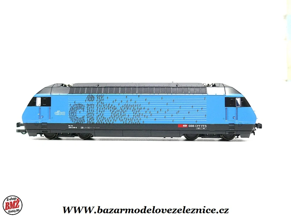 Roco - DSS - Elektrická lokomotiva CIBA 460 016 SBB- HO