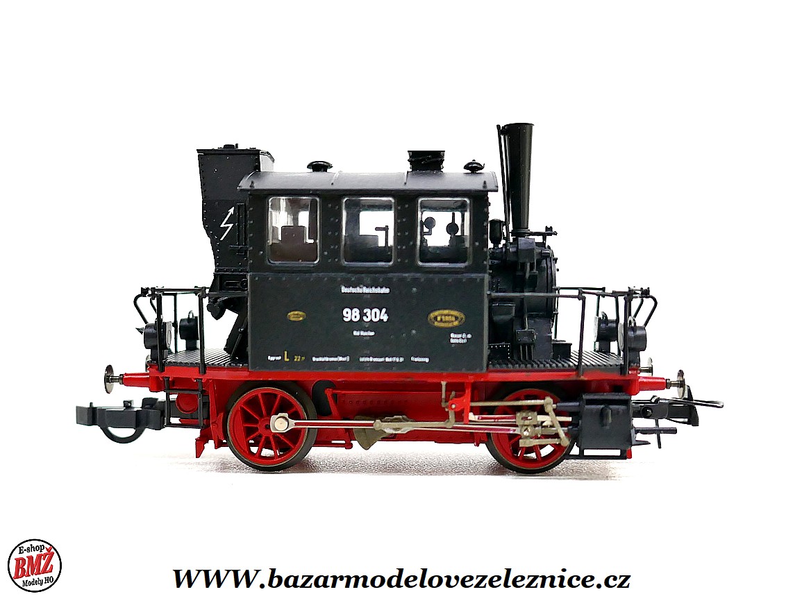 Roco - DC - Parní lokomotiva BR 98 304 DR - HO