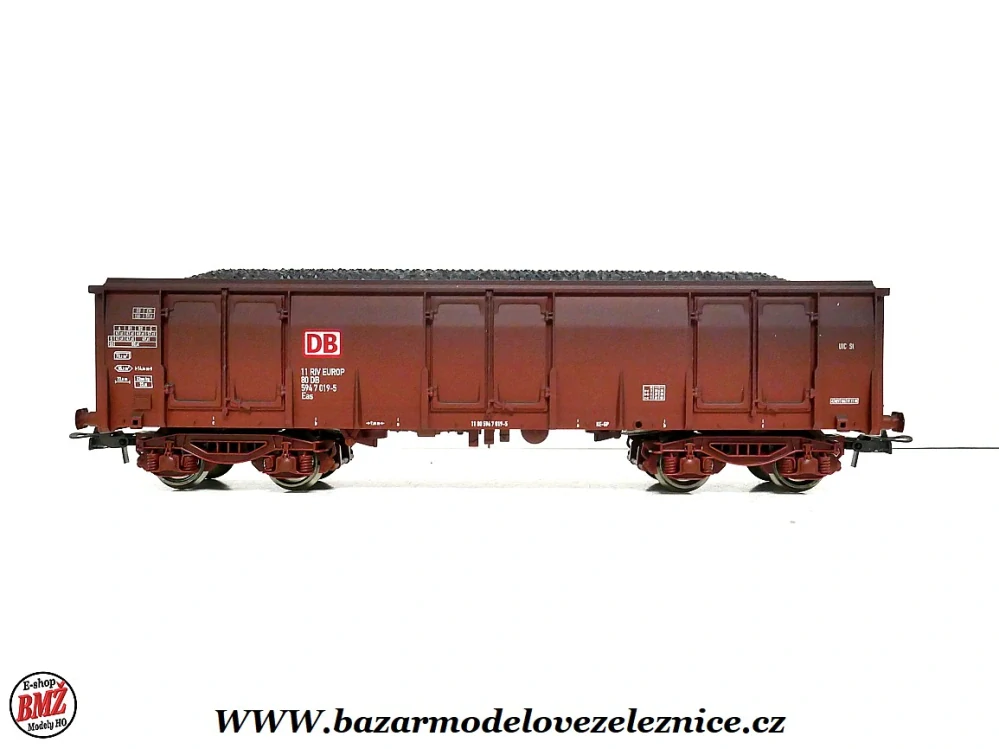 Electrotren- Otevřený vůz DB s uhlím - HO