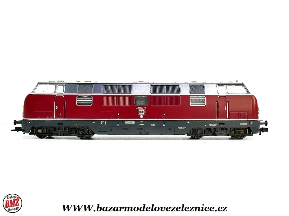 Marklin HAMO - DCC - Dieselová lokomotiva BR 221 107 DB - HO