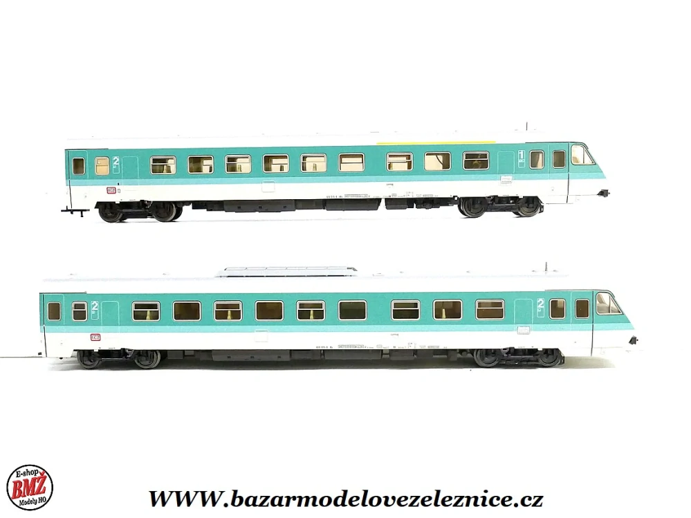 Fleischmann - DC - Dieselová souprava VT 610 Pendolino DB - HO