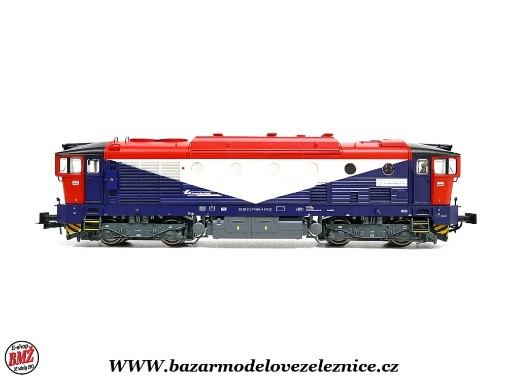 Rivarossi - DSS - Dieselová lokomotiva DE 520 001 FUC - HO